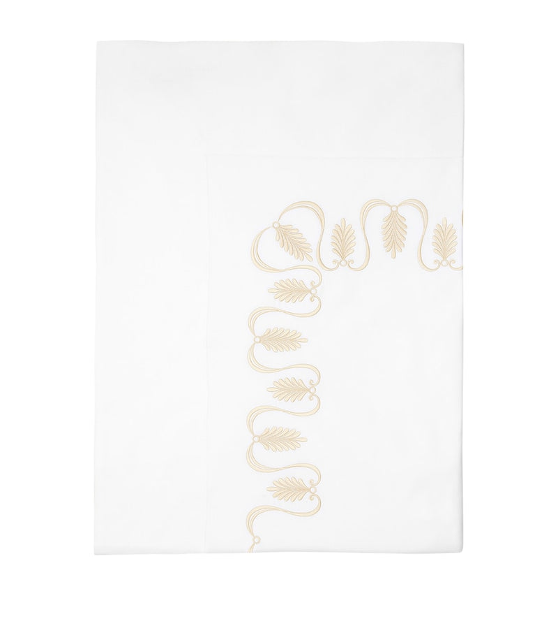 Pratesi King Flat Sheet 275cm x 275cm, imported from the UK