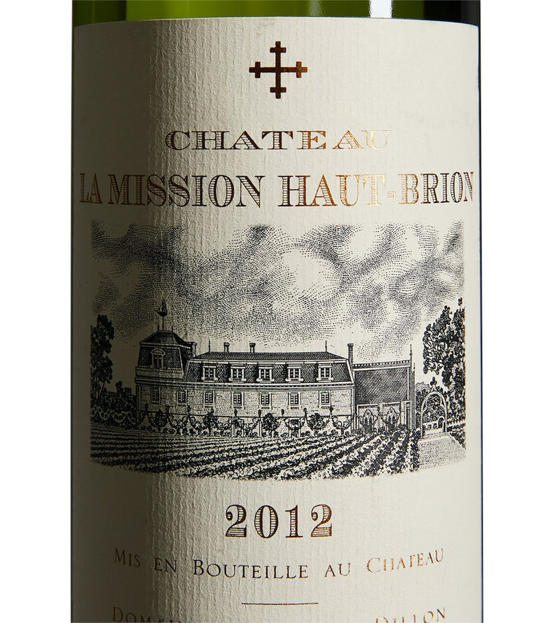 Château La Mission Haut Brion white wine 2012 75cl - British product