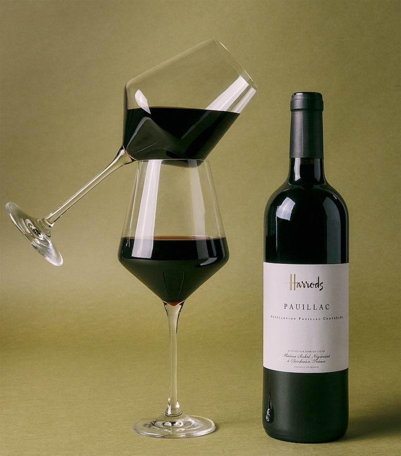 Harrods Pauillac Bordeaux red wine 12 bottles, UK version