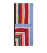 Harrods Paul Smith Signature Stripe Block Scarf 46cm x 185cm- Buy online at McGrocer