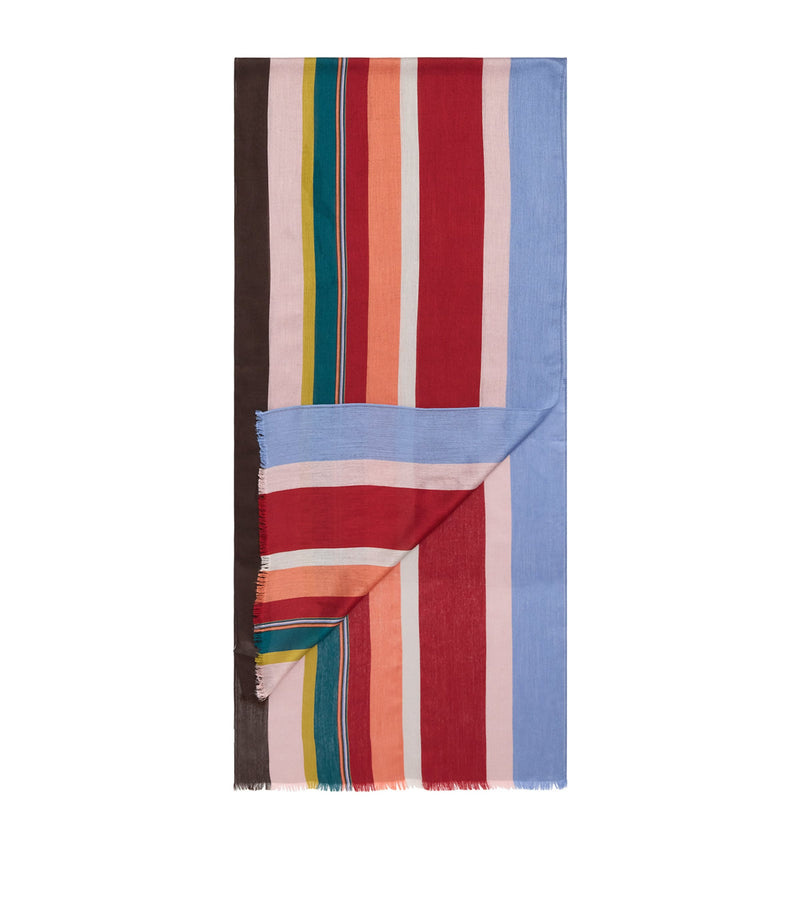 Paul Smith Signature Stripe Block scarf 46x185cm - British product