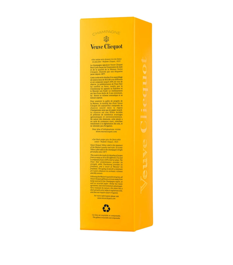 Veuve Clicquot Brut Non-Vintage Champagne 75cl (British brand)