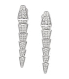 Bvlgari Serpenti Viper drop earrings, UK version