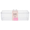 Studio London storage box clear grey 23.3cm (British brand)