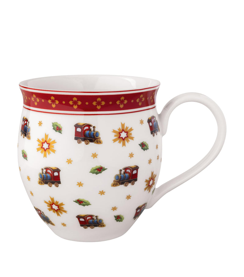 Villeroy & Boch Toy's Delight Anniversary porcelain mugs set of 4 (British brand)