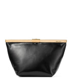 Jimmy Choo leather Ganache clutch bag, imported from the UK