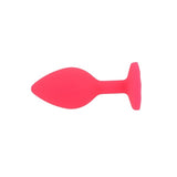 Loving Joy pink silicone butt plug small, imported from the UK
