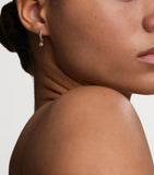 Astrid & Miyu Ripple Pear Huggie Earrings 13mm - British product
