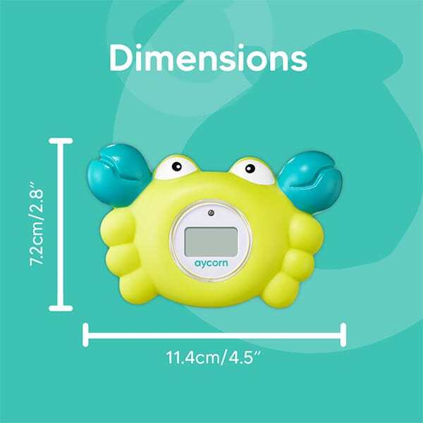 Aycorn Baby Thermometer Bath Room Waterproof - British product