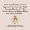 Lumity Female Morning & Night supplement refill pouches 28 day, imported from the UK