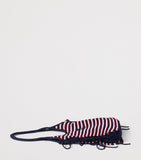 Miu Miu Ivy crochet tote bag stripe design, UK version