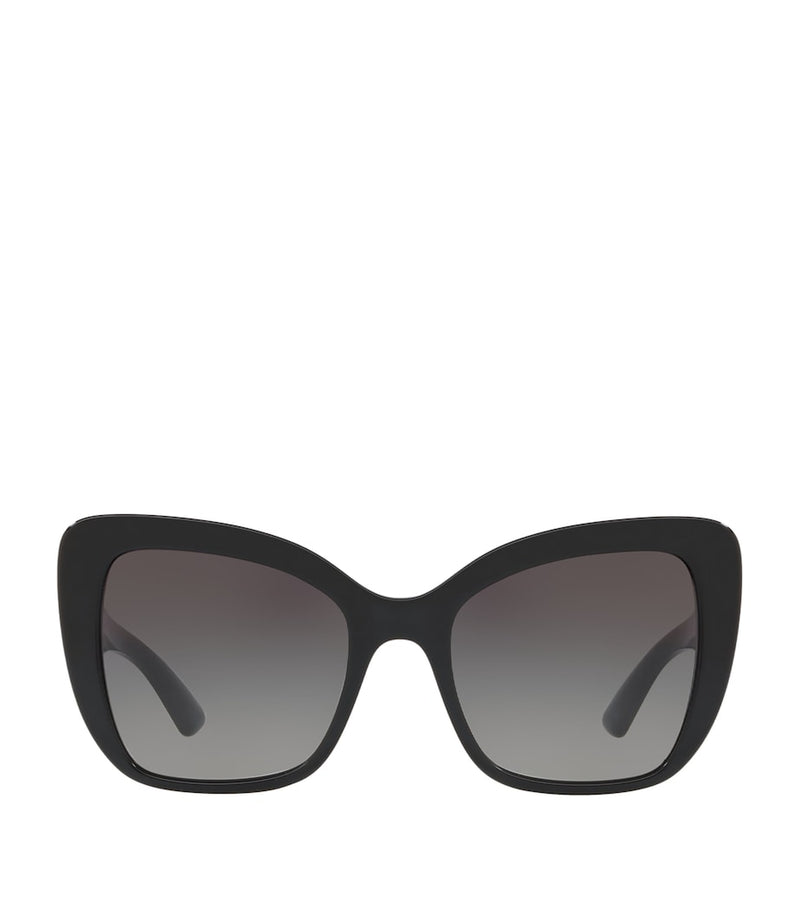 Dolce&Gabbana acetate oversized butterfly sunglasses, UK version