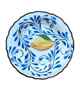 Harrods Les Ottomans Ceramic Positano Lemons Dessert Plate 22cm- Buy online at McGrocer