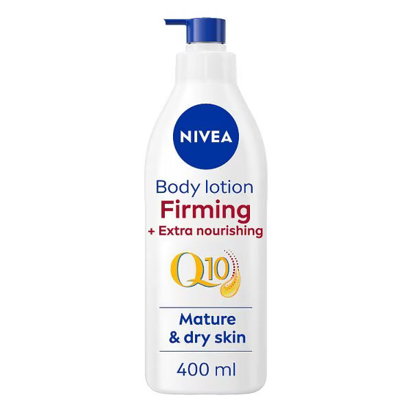 NIVEA Q10 60+ firming body lotion 400ml, imported from the UK