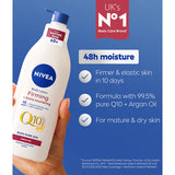 NIVEA Q10 60+ firming body lotion 400ml, imported from the UK