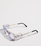 Matsuda square sunglasses 10611H, UK version
