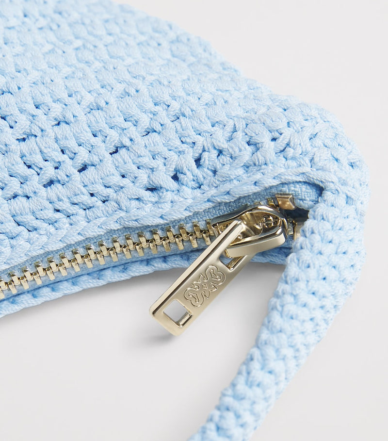 Sandro Paris crochet mini bag, imported from the UK