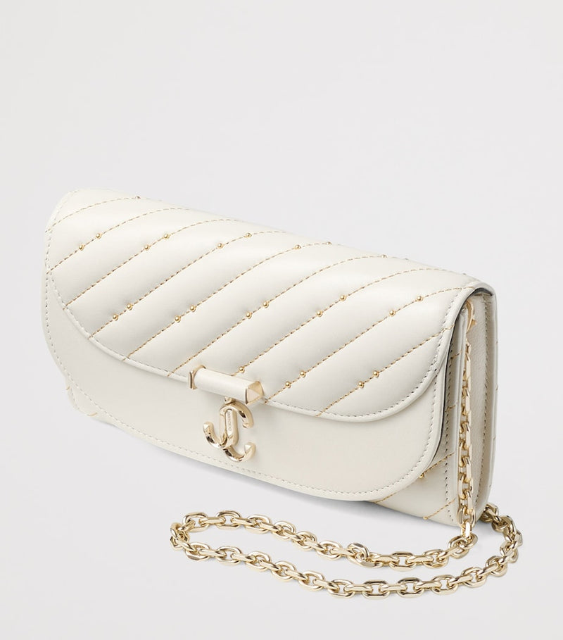 Jimmy Choo Curve lambskin chain wallet - British product