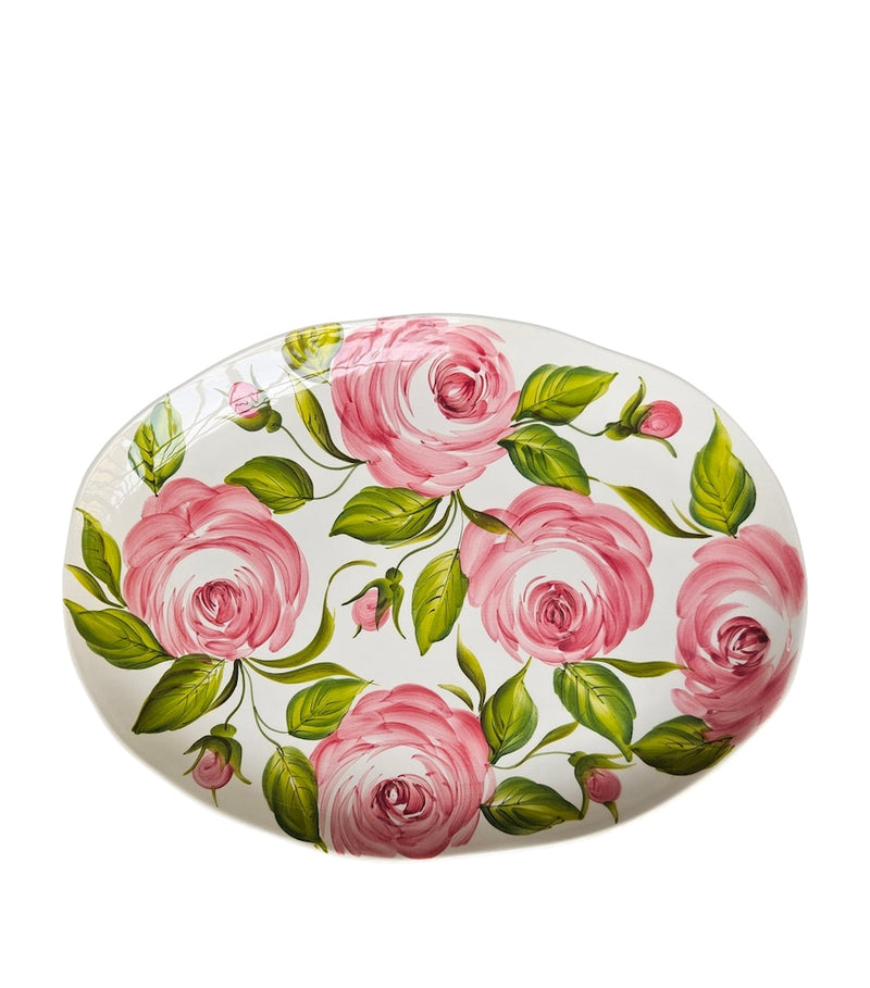 Les-Ottomans The Roses serving tray 43cm (British brand)