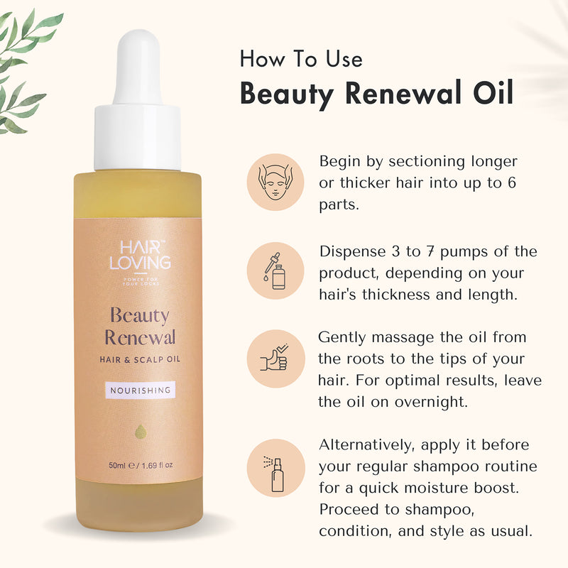 Beauty Renewal hair growth oil rosemary blend (British brand)
