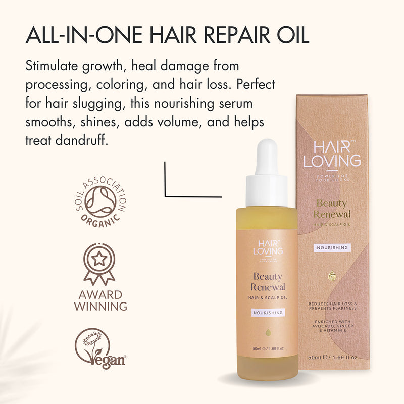 Beauty Renewal hair growth oil rosemary blend (British brand)