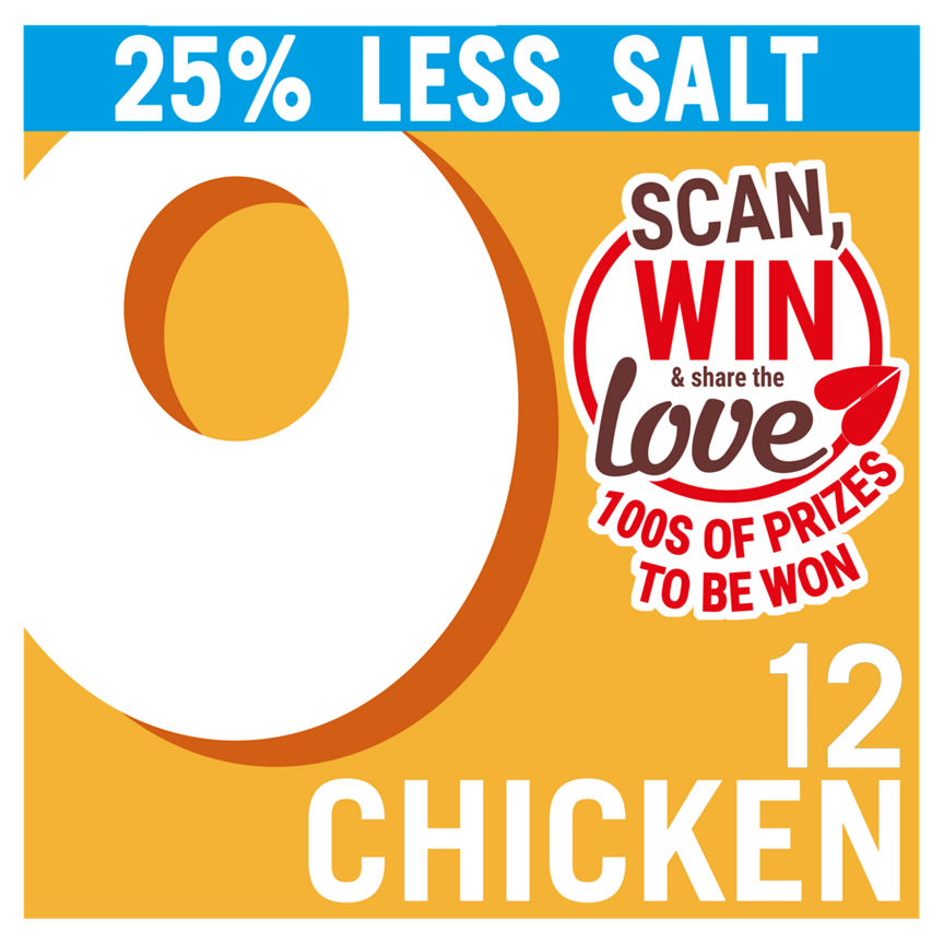 Oxo Reduced Salt Chicken Stock Cubes - McGrocer