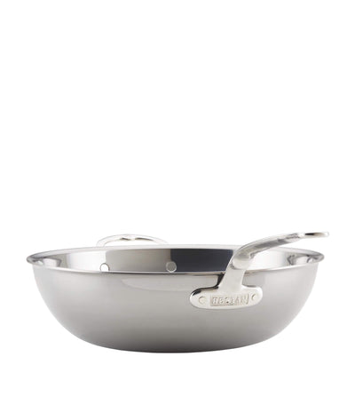 Harrods Hestan Stainless Steel NanoBond Chef's Pan 36cm- Buy online at McGrocer