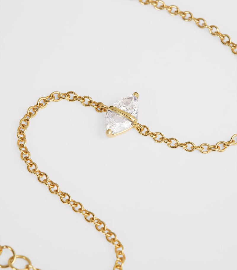 Emily P. Wheeler Tilly bracelet yellow gold and diamond, UK version