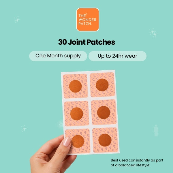 The Wonder Patch 30 clear waterproof joint patches, UK version