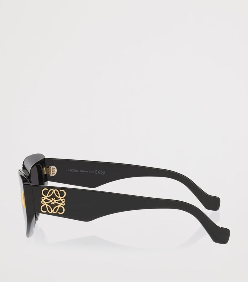 LOEWE angular rectangle sunglasses made in Italy, imported from the UK