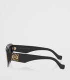 LOEWE angular rectangle sunglasses made in Italy, imported from the UK