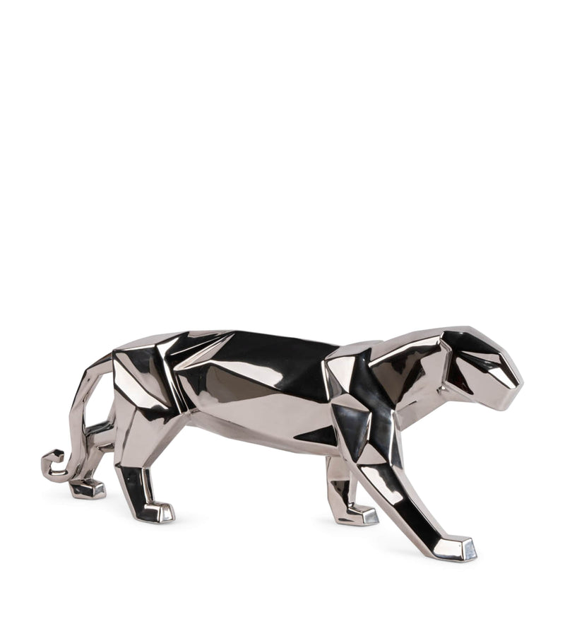 Lladró Porcelain Panther Figurine, UK version