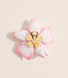 Chloé Bloom clip-on earrings, imported from the UK