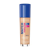 Superdrug Rimmel Match Perfection Foundation Fair Porcelain Face Makeup- Buy online at McGrocer