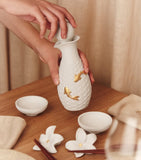 Lladró porcelain koi soya set, British product