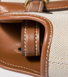 Miu Miu Aventure shoulder bag canvas and leather, UK version