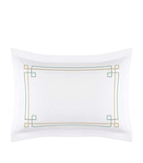Harrods Yves Delorme Villa Standard Oxford Pillowcase 50cm x 75cm- Buy online at McGrocer