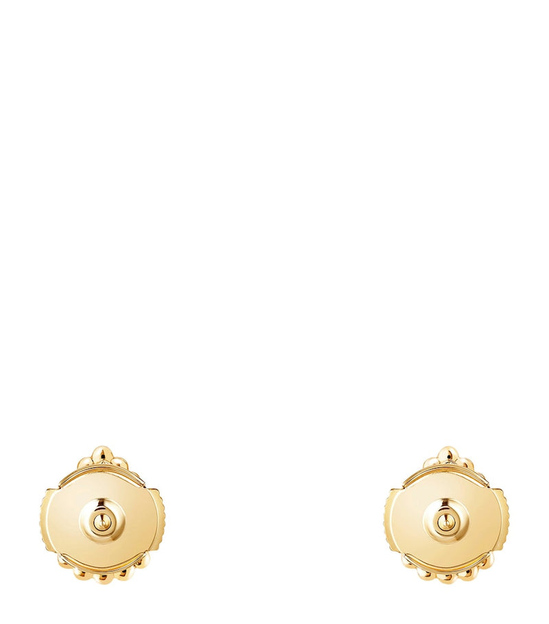 Boucheron Serpent Bohème yellow gold diamond earrings, imported from the UK