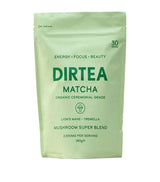 Harrods DIRTEA Matcha Lion's Mane and Tremella Mushroom Extract Powder 180g- Buy online at McGrocer