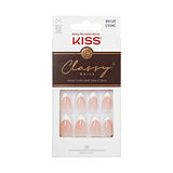DNR Kiss Classy Nails Dashing French Design False Nails