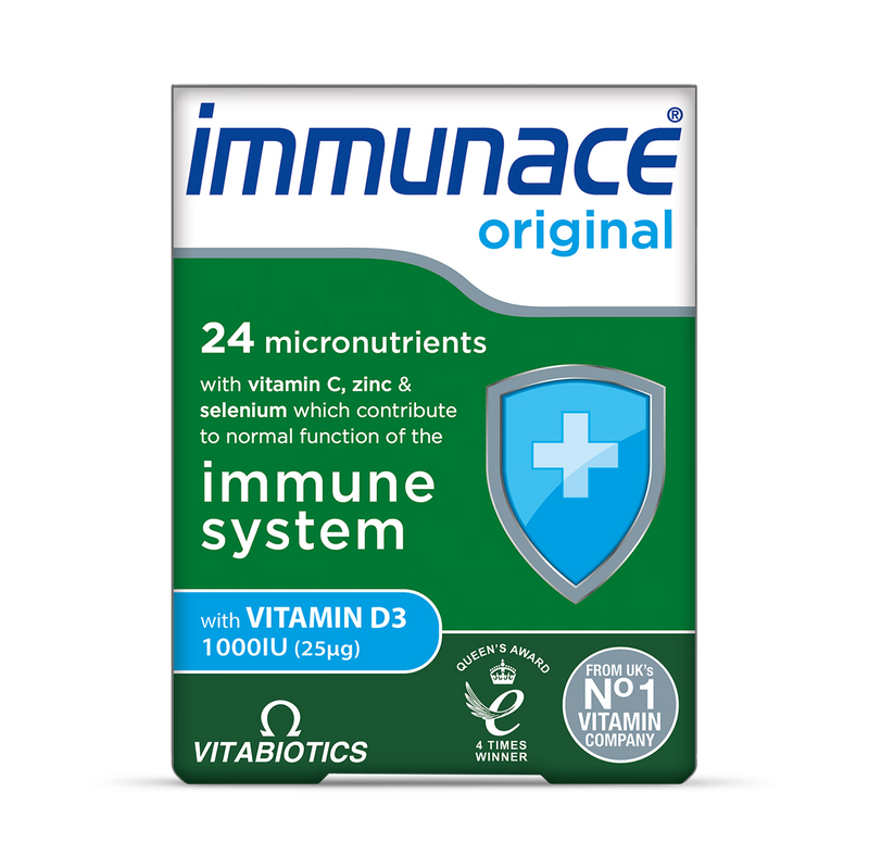 Vitabiotics Immunace 30 tablets multivitamin (British brand)