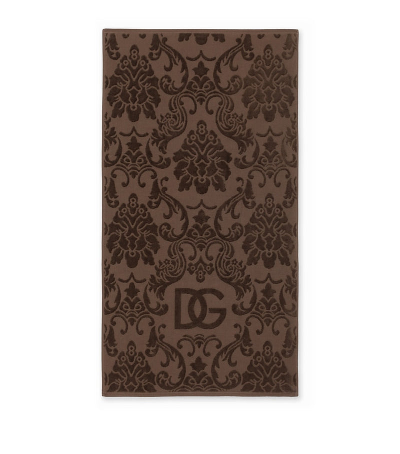 Dolce&Gabbana cotton jacquard bath towel set (British brand)