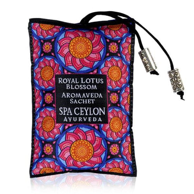 Superdrug SPA CEYLON Pink Lotus Almond Aromaveda Sachet 45g + 2ml Essential Oil- Buy online at McGrocer