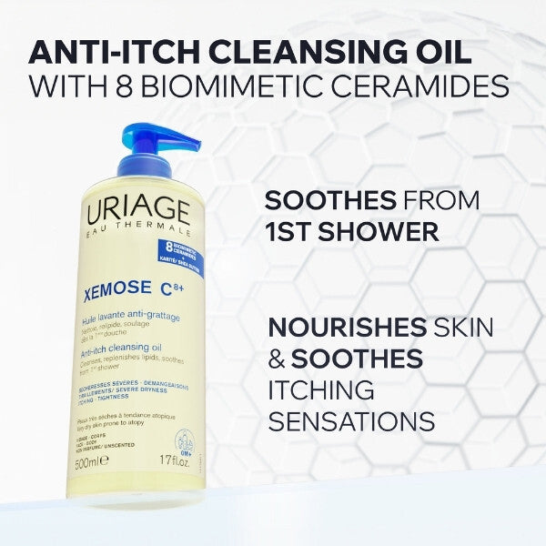Uriage Xemose cleansing oil 200ml (British brand)