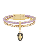 Harrods Bvlgari Small Leather Serpenti Forever Bracelet- Buy online at McGrocer