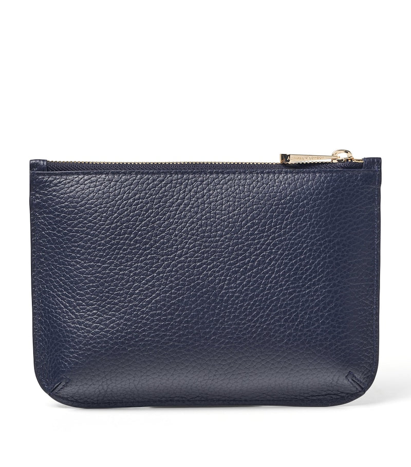 Aspinal of London medium leather Ella pouch - British product