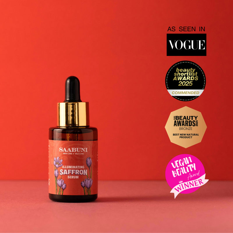 Illuminating Saffron Serum face oil - British product