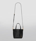 Saint Laurent mini toy croc-embossed tote bag (British brand)