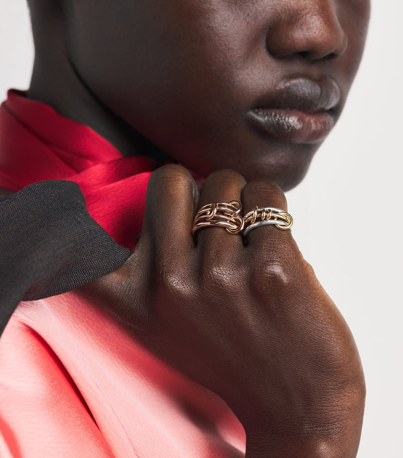 Spinelli Kilcollin Pisces ring rose gold, UK version
