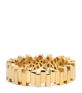 Harrods Suzanne Kalan Yellow Gold Golden Midi Stacker Ring- Buy online at McGrocer